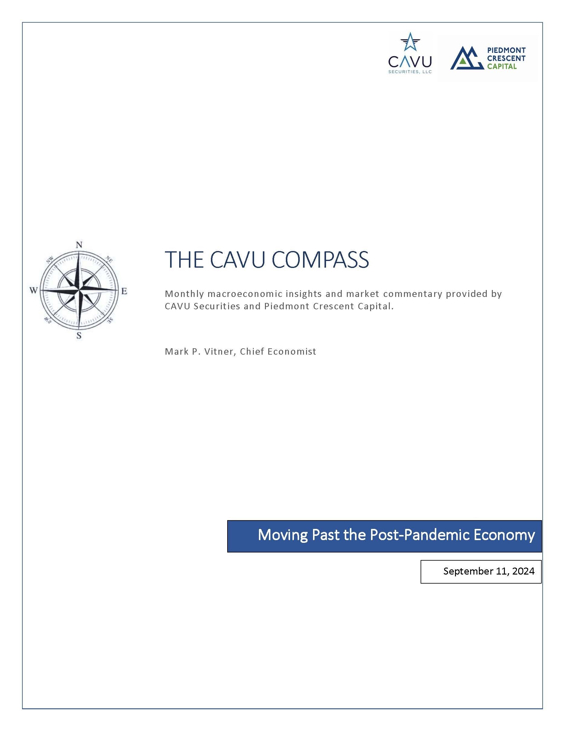 The CAVU Compass - Moving Past the Post-Pandemic Economy