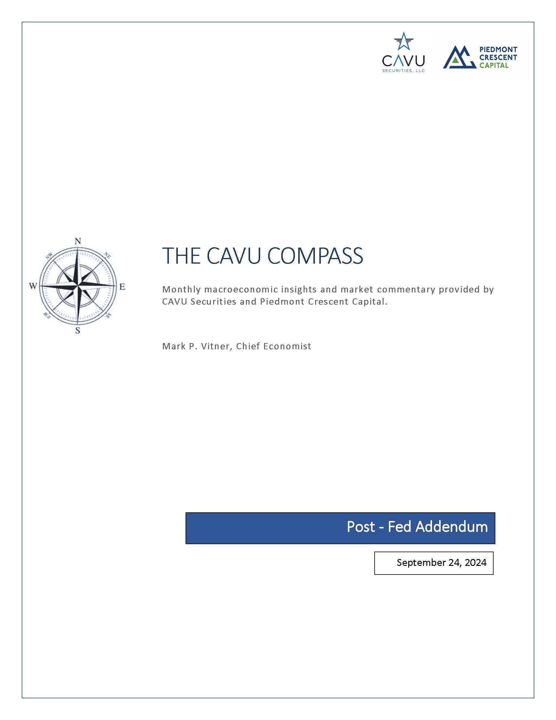 the CAVU Compass - Post-Fed Addendum