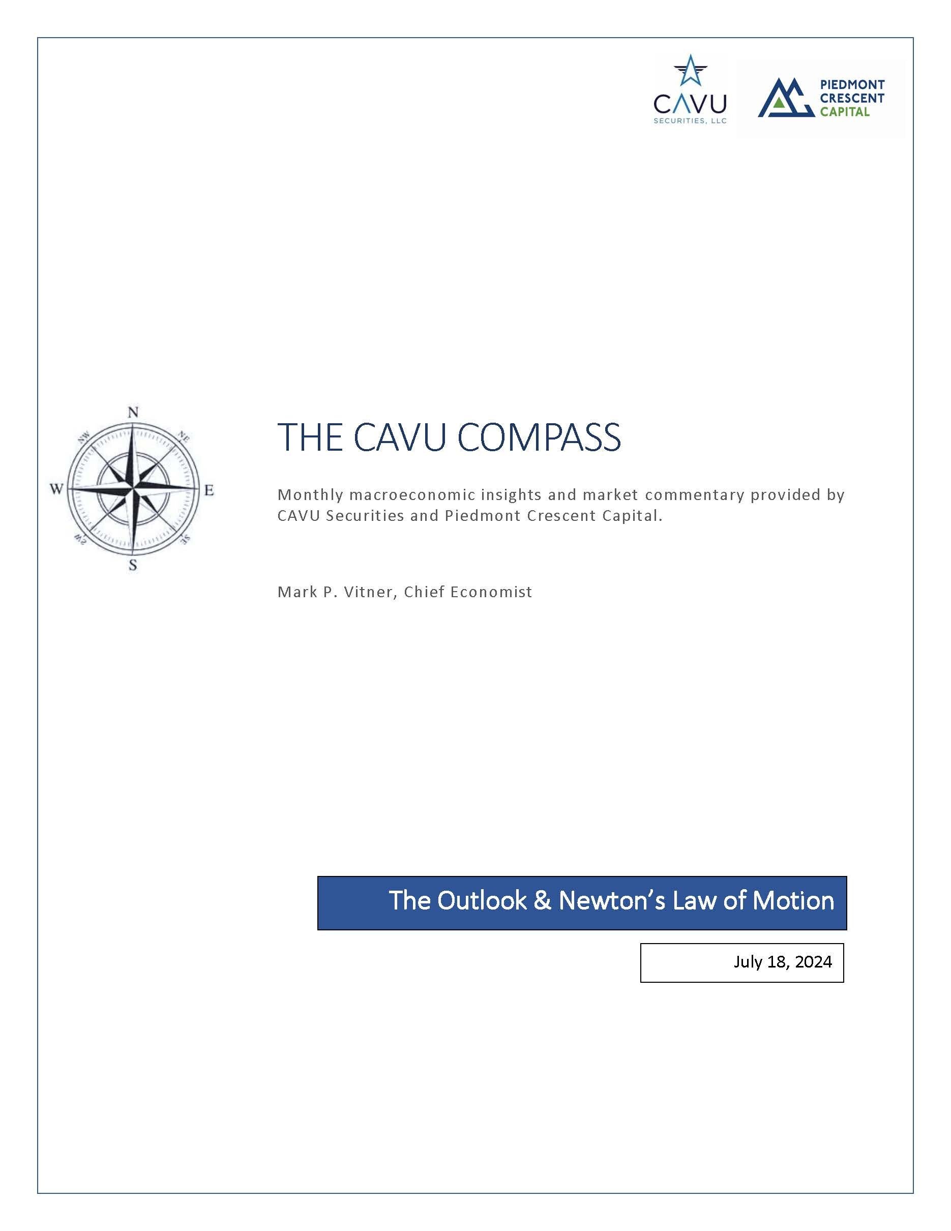 The CAVU Compass - The Outlook & Newton's Law of Motion